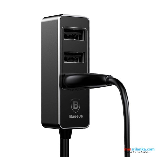 Baseus Enjoy Together Four Interfaces Output Patulous Car Charger